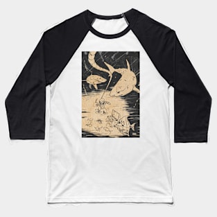 Diving for treasure Baseball T-Shirt